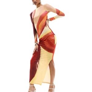 Farai London Aphrodite Long Sleeve Maxi Dress Size Medium